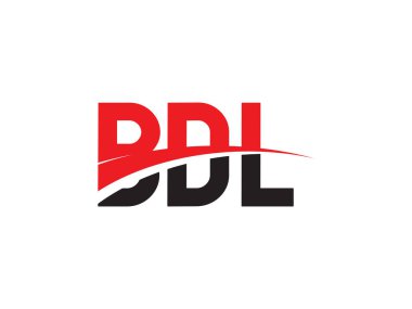 BDL ilk harf logo tasarım vektör şablonu. kurumsal iş kimliği için yaratıcı sembol.