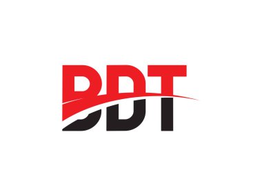 BDT ilk harf logo tasarım vektör şablonu. kurumsal iş kimliği için yaratıcı sembol.