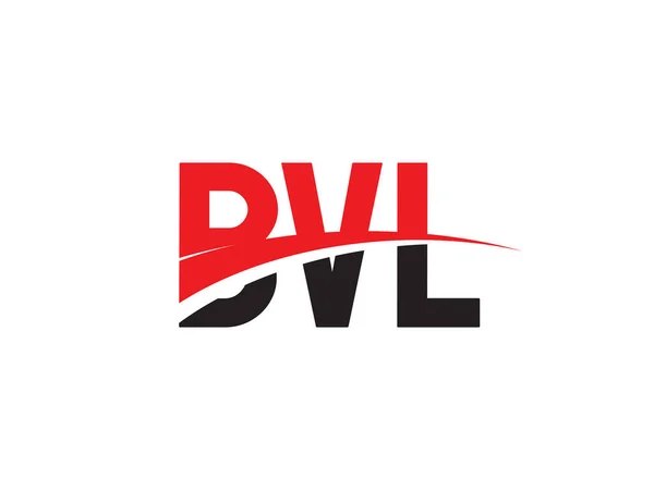 Bvl Letter Initiële Logo Ontwerp Vector Illustratie — Stockvector