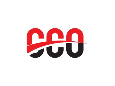 Vektör İllüstrasyonu, kırmızı siyah ilk harfler, CCO