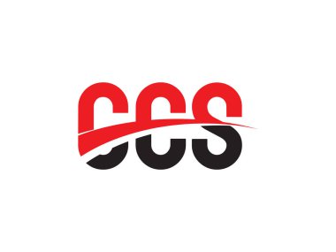 Vektör Illustration, kırmızı siyah ilk harfler, CCS