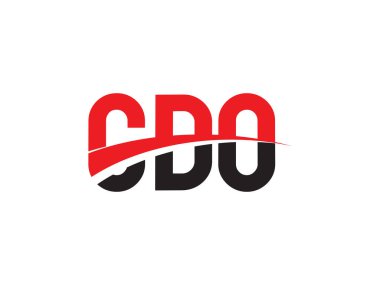 Vektör İllüstrasyonu, kırmızı siyah ilk harfler, TBY