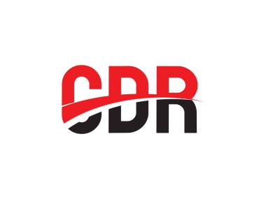 Vektör İllüstrasyonu, kırmızı siyah ilk harfler, CDR