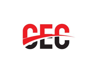 Vektör Illustration, kırmızı siyah ilk harfler, MSK