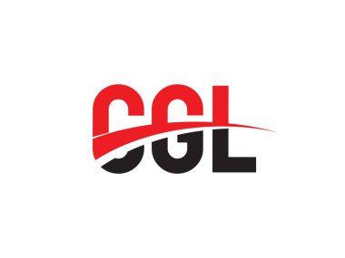 Vektör Illustration, kırmızı siyah ilk harfler, CGL