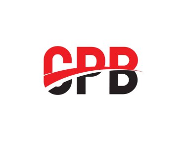 Vektör İllüstrasyonu, kırmızı siyah ilk harfler, CPB