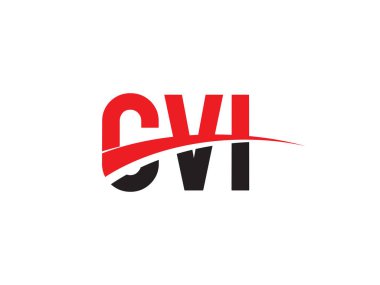 CVI ilk harf logo tasarım vektör şablonu. kurumsal iş kimliği için yaratıcı sembol.