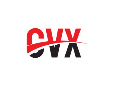 CVX ilk harf logo tasarım vektör şablonu. kurumsal iş kimliği için yaratıcı sembol.