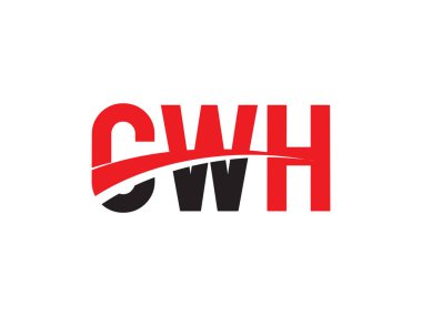 CWH ilk harf logo tasarım vektör şablonu. kurumsal iş kimliği için yaratıcı sembol.