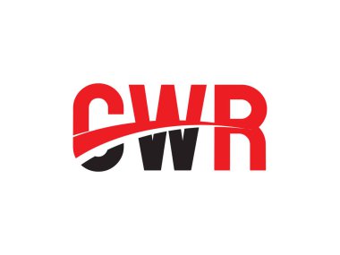 CWR ilk harf logo tasarım vektör şablonu. kurumsal iş kimliği için yaratıcı sembol.