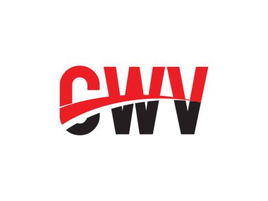 CWV ilk harf logo tasarım vektör şablonu. kurumsal iş kimliği için yaratıcı sembol.