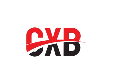 GXB ilk harf logo tasarım vektör şablonu. kurumsal iş kimliği için yaratıcı sembol.