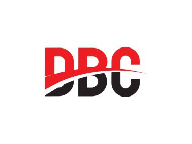 DBC ilk harf logo tasarım vektör şablonu. kurumsal iş kimliği için yaratıcı sembol.