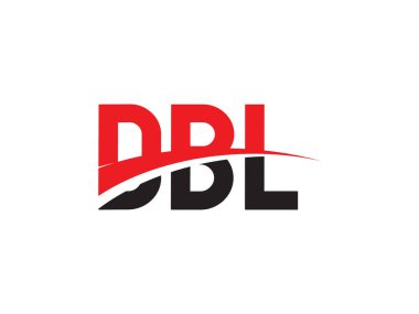 DBL ilk harf logo tasarım vektör şablonu. kurumsal iş kimliği için yaratıcı sembol.