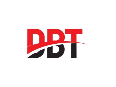 DBT ilk harf logo tasarım vektör şablonu. kurumsal iş kimliği için yaratıcı sembol.
