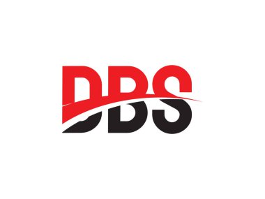 DBS ilk harf logo tasarım vektör şablonu. kurumsal iş kimliği için yaratıcı sembol.