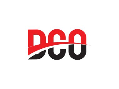 DCO ilk harf logo tasarım vektör şablonu. kurumsal iş kimliği için yaratıcı sembol.