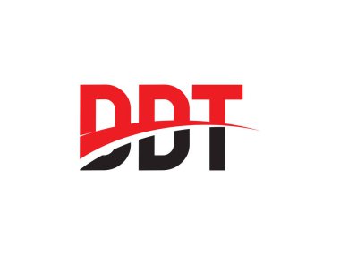 DDT ilk harf logo tasarım vektör şablonu. kurumsal iş kimliği için yaratıcı sembol.