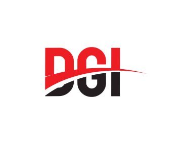 DGI ilk harf logo tasarım vektör şablonu. kurumsal iş kimliği için yaratıcı sembol.