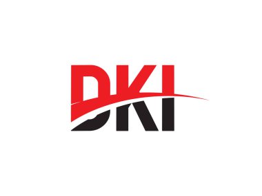 DKI ilk harf logo tasarım vektör şablonu. kurumsal iş kimliği için yaratıcı sembol.