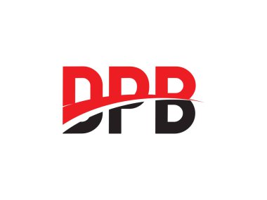 Vektör İllüstrasyonu, kırmızı siyah ilk harfler, DPB