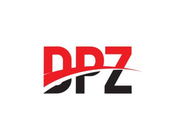 Vektör Illustration, kırmızı siyah ilk harfler, DPZ