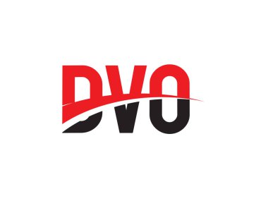 DVO ilk harf logo tasarım vektör şablonu. kurumsal iş kimliği için yaratıcı sembol.