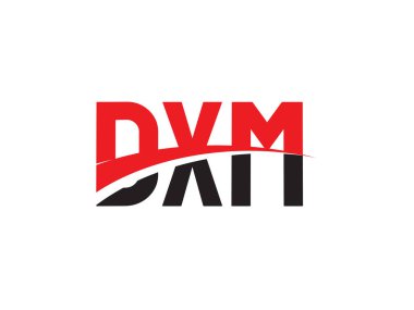 vektör Illustration, hat, siyah kırmızı harfler, DXM