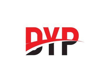 DYP ilk harf logo tasarım vektör şablonu. kurumsal iş kimliği için yaratıcı sembol.