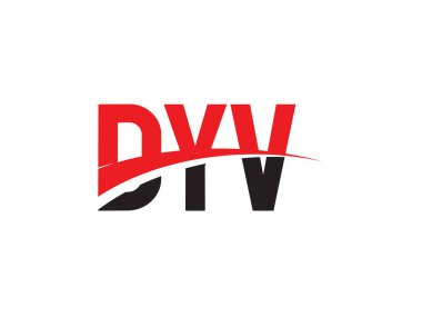 DYV ilk harf logo tasarım vektör şablonu. kurumsal iş kimliği için yaratıcı sembol.