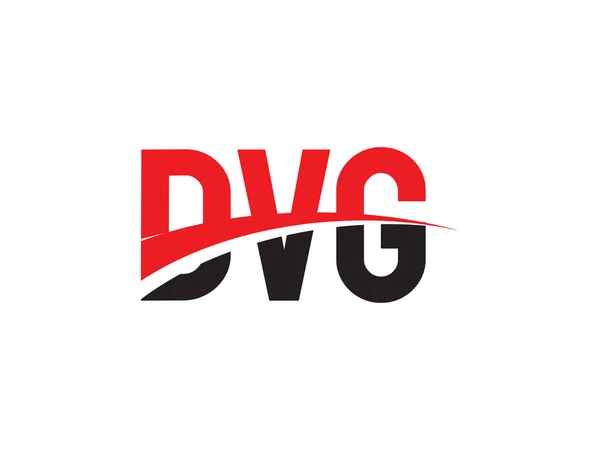 Dvg Eerste Letter Logo Ontwerp Vector Template Creatief Symbool Voor — Stockvector