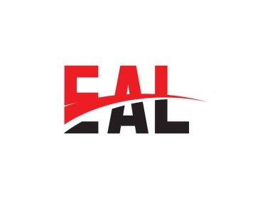 vektör Illustration, hat logosu tasarımı, ilk harfler, EAL