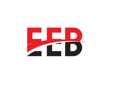 alfabe harfleri, vektör illüstrasyonu, logo tasarımı, EEB