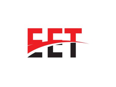 EET ilk harf logo tasarım vektör şablonu. kurumsal iş kimliği için yaratıcı sembol.