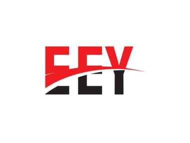 EEY ilk harf logo tasarım vektör şablonu. kurumsal iş kimliği için yaratıcı sembol.