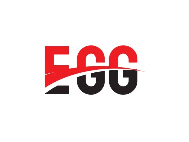 EGG ilk harf logo tasarım vektör şablonu. kurumsal iş kimliği için yaratıcı sembol.