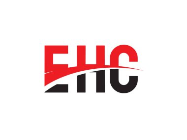 EHC ilk harf logo tasarım vektör şablonu. kurumsal iş kimliği için yaratıcı sembol.