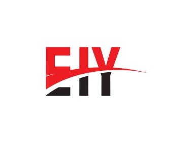 EIY ilk harf logo tasarım vektör şablonu. kurumsal iş kimliği için yaratıcı sembol.