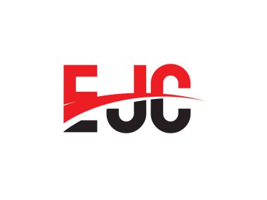 EJC ilk harf logo tasarım vektör şablonu. kurumsal iş kimliği için yaratıcı sembol.