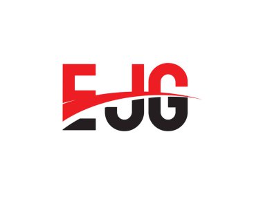 EJG ilk harf logo tasarım vektör şablonu. kurumsal iş kimliği için yaratıcı sembol.
