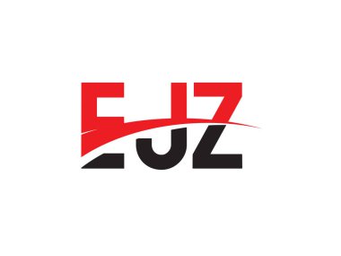 EJZ ilk harf logo tasarım vektör şablonu. kurumsal iş kimliği için yaratıcı sembol.