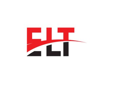 ELT ilk harf logo tasarım vektör şablonu. kurumsal iş kimliği için yaratıcı sembol.