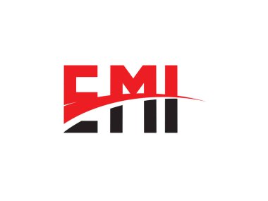 EMI ilk harf logo tasarım vektör şablonu. kurumsal iş kimliği için yaratıcı sembol.