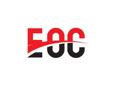 EOC ilk harf logo tasarım vektör şablonu. kurumsal iş kimliği için yaratıcı sembol.