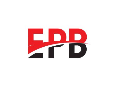 EPB ilk harf logo tasarım vektör şablonu. kurumsal iş kimliği için yaratıcı sembol.