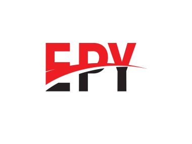 EPY ilk harf logo tasarım vektör şablonu. kurumsal iş kimliği için yaratıcı sembol.