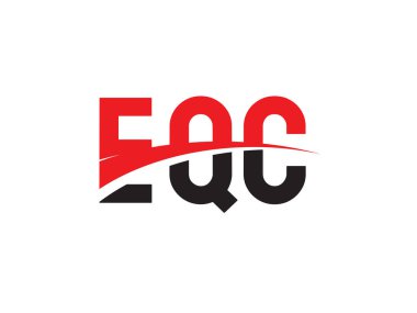 EQC ilk harf logo tasarım vektör şablonu. kurumsal iş kimliği için yaratıcı sembol.