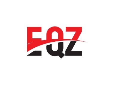 EQZ ilk harf logo tasarım vektör şablonu. kurumsal iş kimliği için yaratıcı sembol.