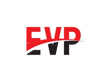 EVP ilk harf logo tasarım vektör şablonu. kurumsal iş kimliği için yaratıcı sembol.