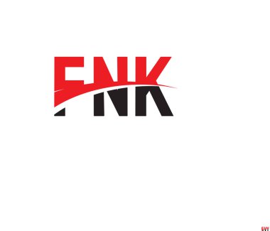 FNK ilk harf logo tasarım vektör şablonu. kurumsal iş kimliği için yaratıcı sembol.